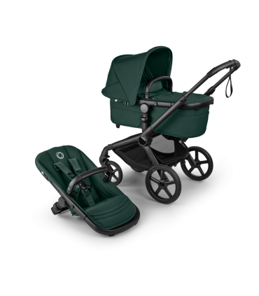 Bugaboo Fox 5 Renew Black Fern Green