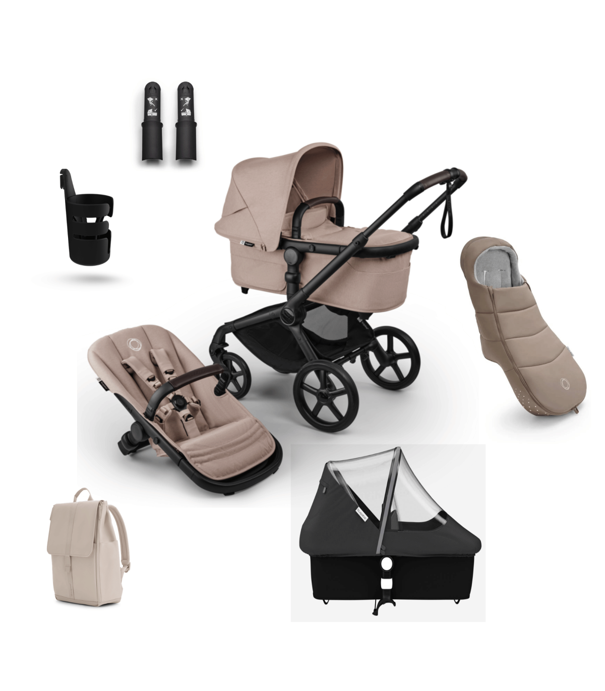 Bugaboo Fox 5 Renew Essential Bundle - Kinderwagen Set