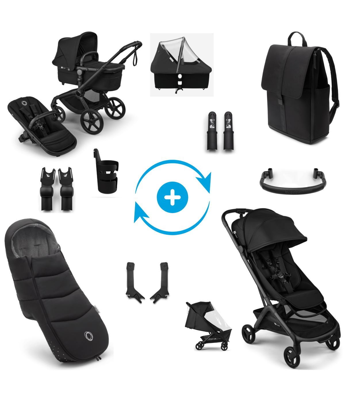 copy of Bugaboo Fox 5 Renew Graphite Moon Grey
