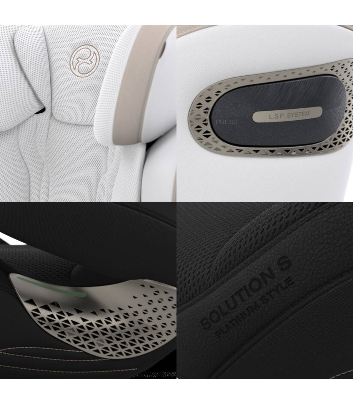 copy of Cybex Solution T + Platinum White