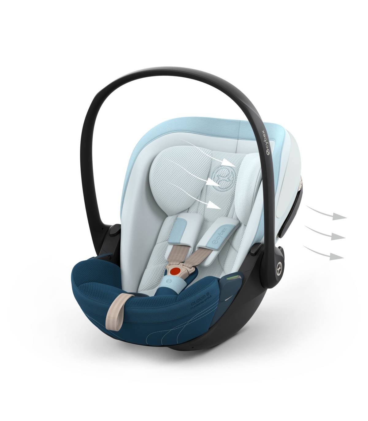 CYBEX Cloud S i-Size Babyschale – Liegefunktion ab Geburt