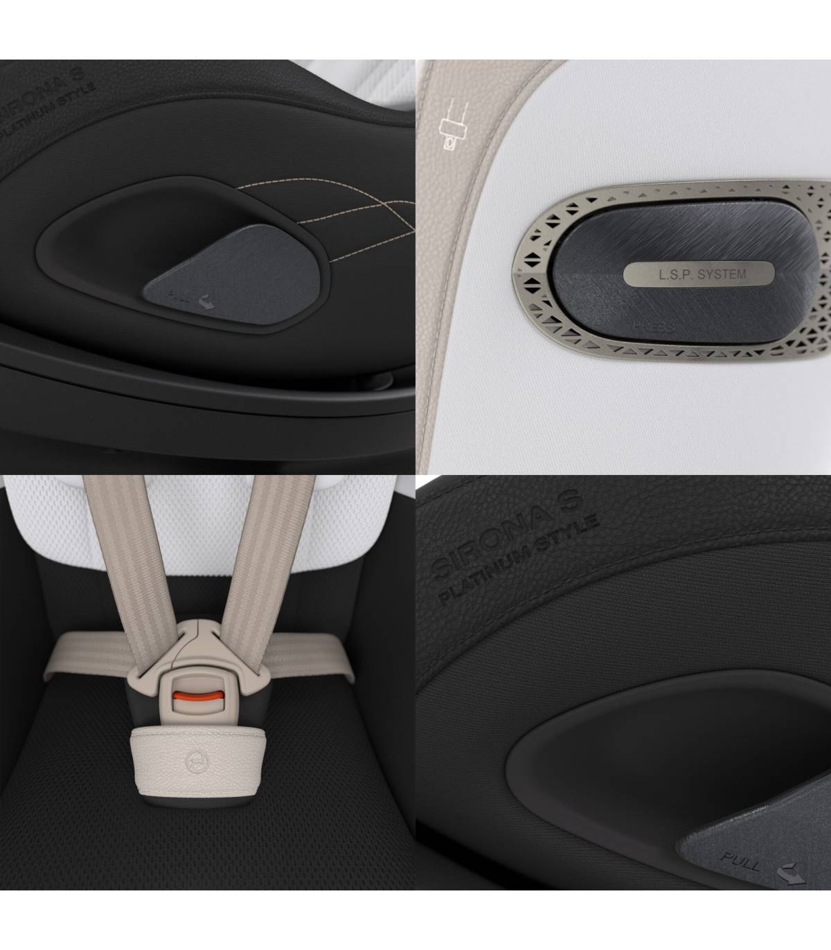 copy of Cybex Sirona T i-Size Plus Platinum White