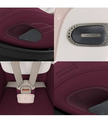 copy of Cybex Sirona T i-Size Plus Platinum White
