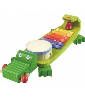 Janod Puzzle Zoo (Mit 7 Holz-Figuren)
