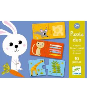 Djeco Steckpuzzle Pradera