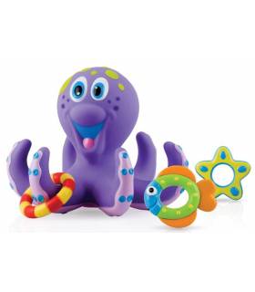 NÃ»by Schwimmender Oktopus mit Spielfiguren