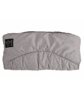 Kaiser Handwärmer Alaska Fleece hellgrau/melange