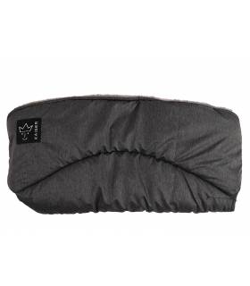 Kaiser Handwärmer Alaska Fleece schwarz/melange