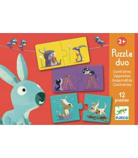 Djeco Puzzle Duo Gegensätze