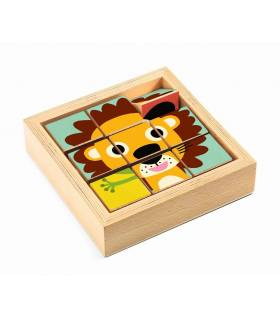 Djeco Steckpuzzle Pradera