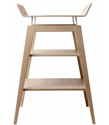Linea Wickeltisch mit Schaumauflage - Eiche