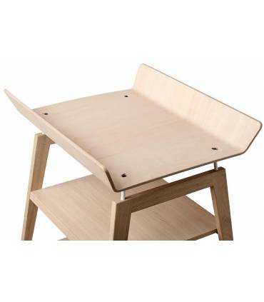 Linea Wickeltisch mit Schaumauflage - Eiche