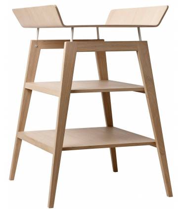Linea Wickeltisch mit Schaumauflage - Eiche