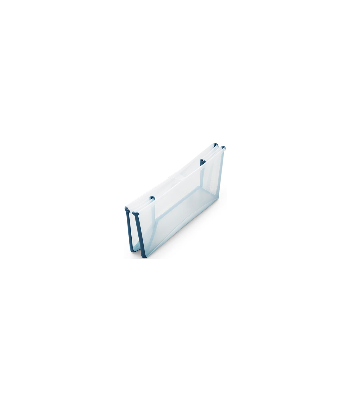 Stokke Flexi Bath (flexible Badewanne) Transparnt Blue