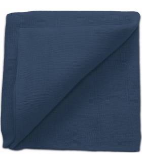 Zewi BÃ©bÃ©-Jou Baby Gaze UNI Bunt 60x60 (Nuscheli) Dunkelblau