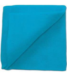 Zewi BÃ©bÃ©-Jou Baby Gaze UNI Bunt 60x60 (Nuscheli) Türkis