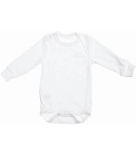Zewi Body Kurzarm Interlock White/Ciel Stars