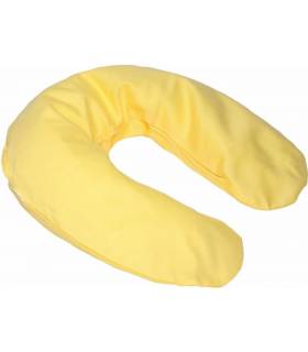 Zewi BÃ©bÃ©-Jou Baby- Lagerungskissen 100cm  (Mit Bezug) Gelb Uni