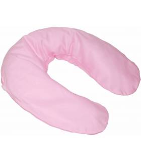 Zewi BÃ©bÃ©-Jou Baby- Lagerungskissen 100cm  (Mit Bezug) Rose Uni