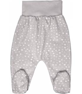 Zewi Kombi Interlook Strampler White/Ciel Stars