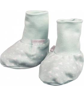 Zewi Finkli Interlock White/Ciel Stars
