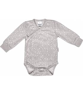 Zewi Body Kurzarm Interlock White/Ciel Stars