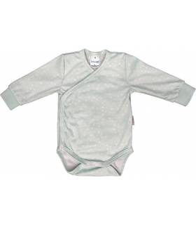 Zewi BÃ©bÃ©-Jou Wickelbody Langarm Mint