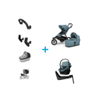3in1-Sets: Kinderwagen mit Autositz