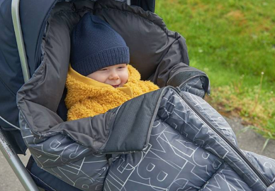Warme Füsse in Kinderwagen and Co.  