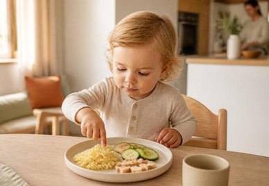 Die seltsamen Essensregeln von Kleinkindern: Tipps für entspanntere Mahlzeiten