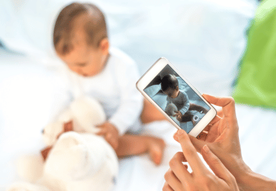 Handy voller Babyfotos? Das hilft gegen das Chaos