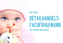 Detailhandels- fachfrau/mann (60 - 100%)